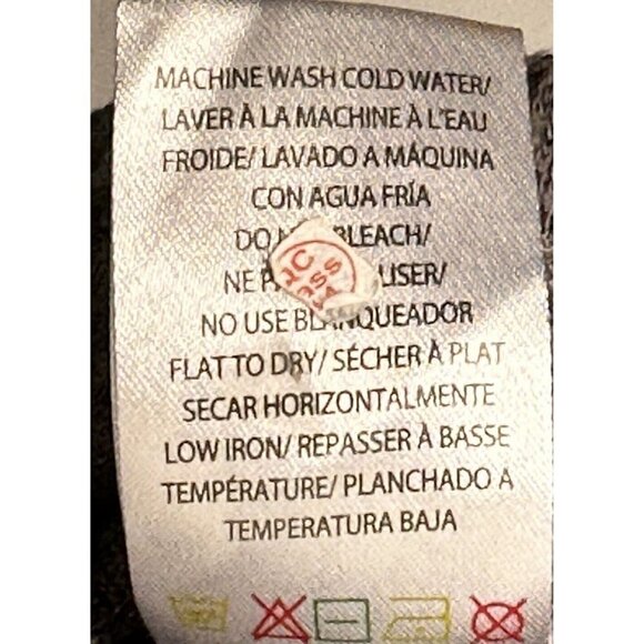 Kangol Ribbed Sweater Woman Large Gray Lightweight Long Sleeve Pullover Top Logo - Picture 10 of 11